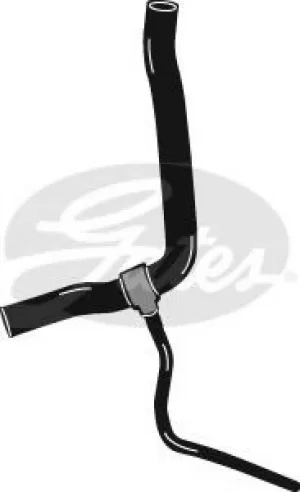 Image of Curved Radiator Hose 480mm X 32 Gates 3879