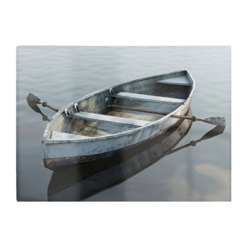 Image of Warren Reed Designer Boat On The Lake Chopping Board