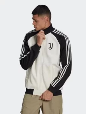 Image of adidas Juventus Tiro 21 Anthem Jacket, White/Black Size M Men
