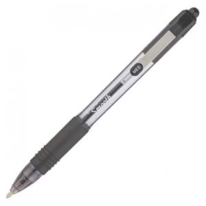 Image of Zebra Z-Grip Smooth Ballpoint Pen Medium 1.0mm Tip 0.7mm Line Black - Pack of 12 Pens
