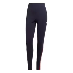 Image of adidas Essentials Pinstripe Block Leggings Womens - Multi