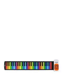 Image of 3Rd Avenue Soft Touch Rainbow Piano - 49 Keys