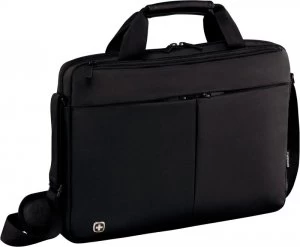 Image of Wenger 601079 Format 14" Laptop Slimcase with Tablet Pocket - Bla