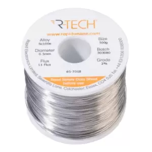 Image of R-TECH 857018 SC100e Solder 2% L1 Flux