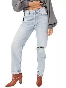 Image of Free People The Lasso Jean - Blue