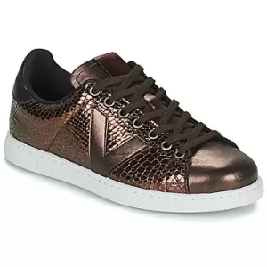 Image of Victoria TENIS SERPIENTE womens Shoes Trainers in Brown,4,5,5.5,6.5,7,8,2.5