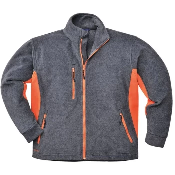 Image of Portwest TX40GRRM - sz M Portwest Texo Heavy 2 Tone Fleece - Grey