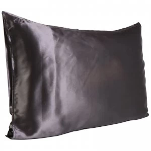 Image of Slip Silk Pillowcase - Queen (Various Colours) - Charcoal