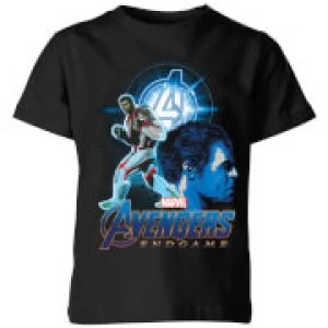 Image of Avengers: Endgame Hulk Suit Kids T-Shirt - Black - 3-4 Years