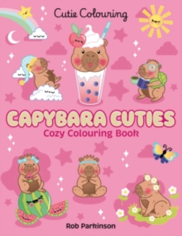 Image of Capybara Cuties: Colouring Book Paperback / softback