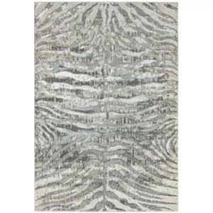 Image of Asiatic Carpets Quantum Machine Woven Rug Zebra - 200 x 290cm
