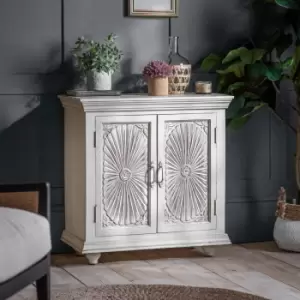 Image of Gallery Interiors Kamilla 2 Door Sideboard White