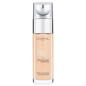 Image of LOreal Paris True Match Foundation 3.W Golden Beige 30ml Nude