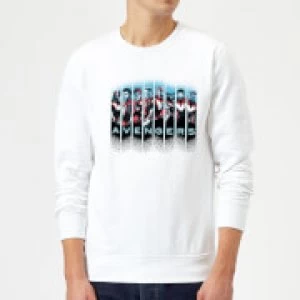 Image of Avengers: Endgame Character Split Sweatshirt - White