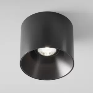 Image of Maytoni Alfa LED Surface Mounted Downlight Black, 1280lm, 4000K