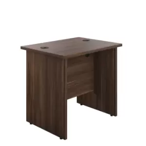 Image of 800X600 Panel Rectangular Desk Dark Walnut