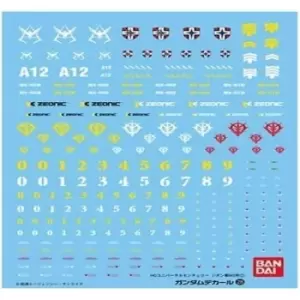 Image of Bandai Model Kit-51590 51590 Gundam Decal-MG Multi Zeon MS 1