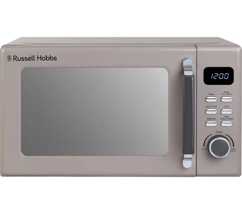 Image of Russell Hobbs Stylevia RHM2026MC Solo Microwave - Mocha, Brown 5056233840406