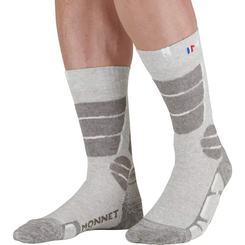 Image of Football Socks Monnet Lin Haute Gris Unisex 41/42