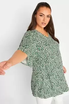 Image of Ditsy Print Top