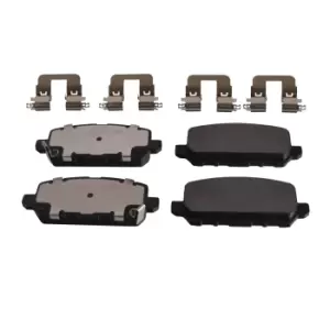 Image of Brake Pads (Rear) (R90) Set ADH24299 by Blue Print