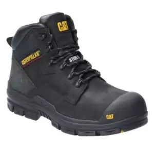 Image of Caterpillar Mens Bearing Lace Up Safety Boot (11 UK) (Black)