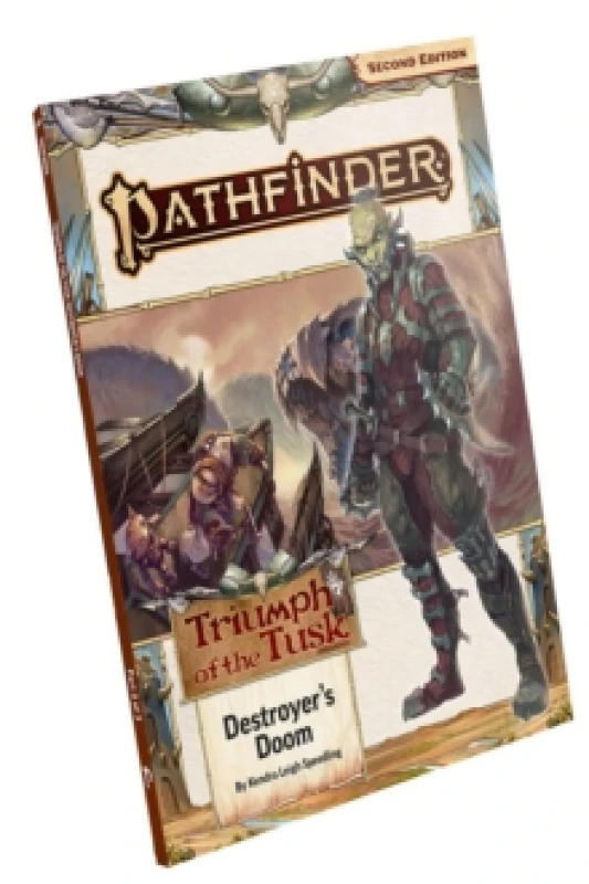 Image of Pathfinder Adventure Path: Destroyers Doom (Triumph of the Tusk 3 of 3) (P2) Paperback / softback