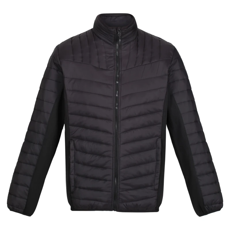 Image of Regatta Professional Mens Hybrid Jacket in Black Size: Small Black Male S