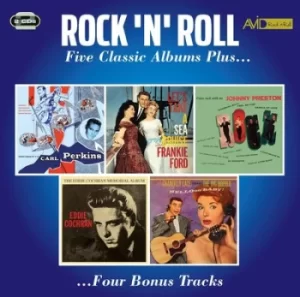 Image of Rock N Roll Five Classic Albums Plus by Various Artists CD Album