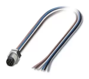 Image of Phoenix Contact Sacc-Dsi-M 8Ms-6Con-M 8/0,5 Sensor Cord, 6P, M8 Plug-Free End, 0.5M