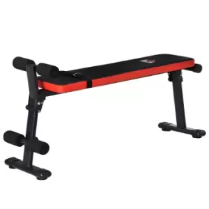 Image of Homcom Foldable Sit Up Bench Leg Placement Adjustable Exercise Machine