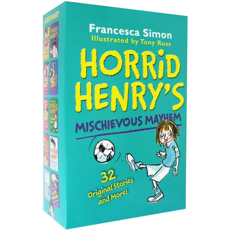 Image of Francesca Simon Horrid Henry Mischievous Mayhem Box Set Francesca Simon Books