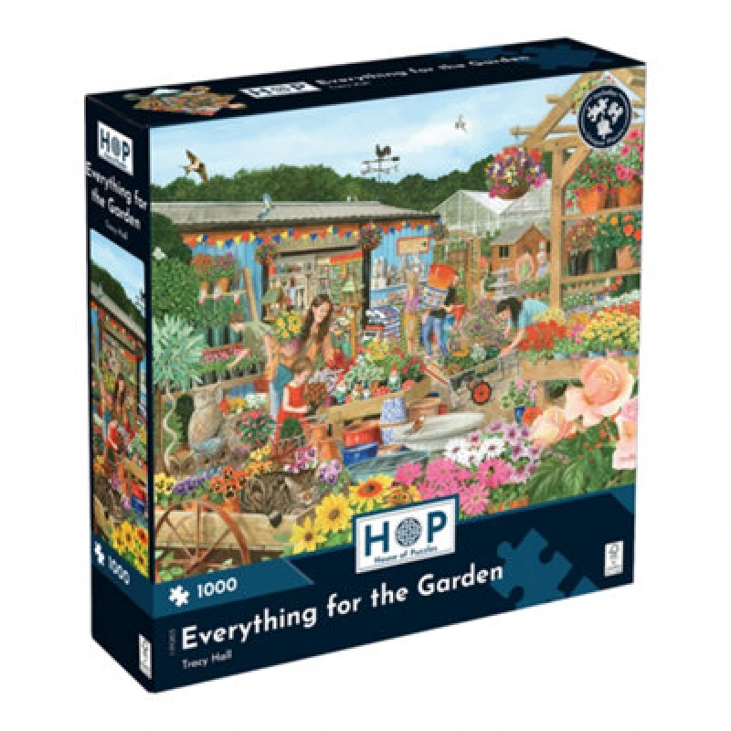 Image of The House of Puzzles Everything For The Garden 1000 Piece Jigsaw Puzzle