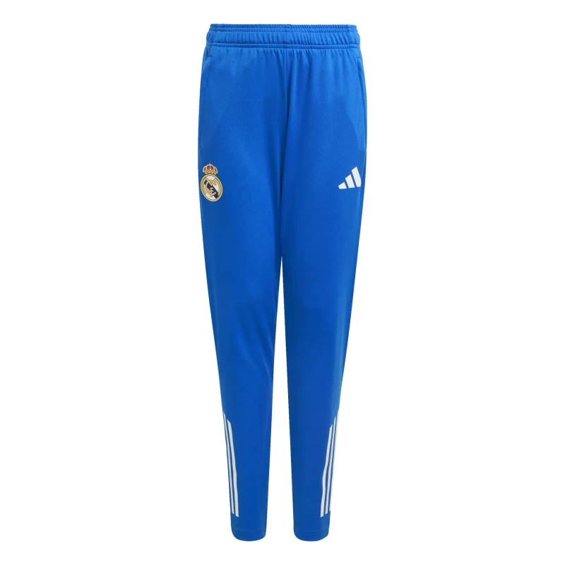 Image of Adidas Real Madrid kids' joggers EU 2025/26 Bleu Unisex 13/14 ans JP4031