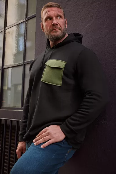 Image of Contrast Pocket Hoodie