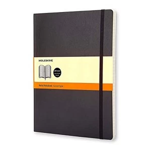 Image of Moleskine Soft Extra Large Ruled Notebook Black Proceedings 2007 Notebook / blank book