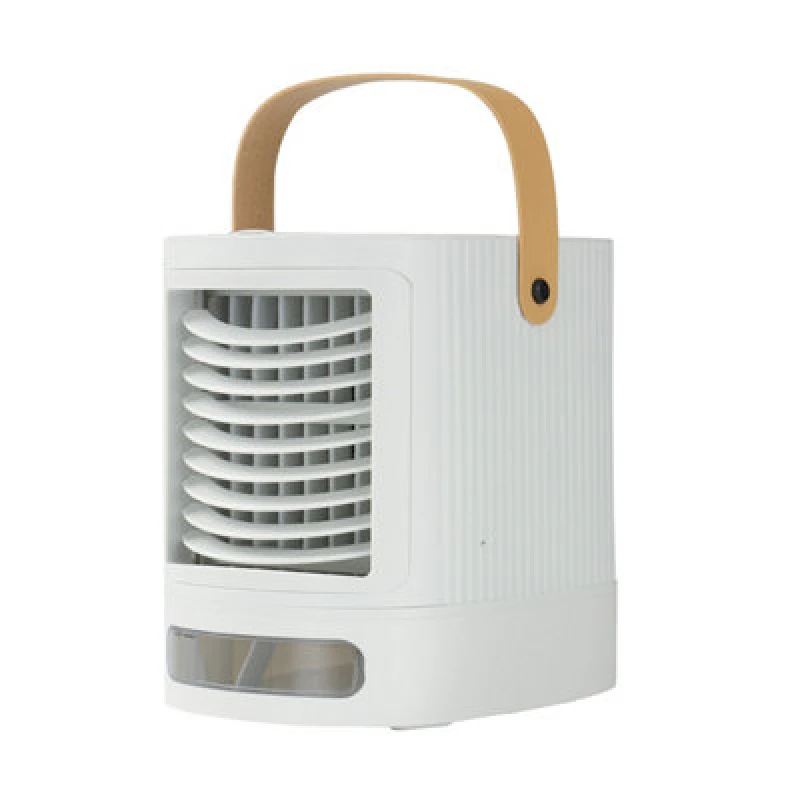 Image of Geepas Portable Air Cooler and Humidifier Diffuser USB Conditioner Fan Mist LED Light White unisex