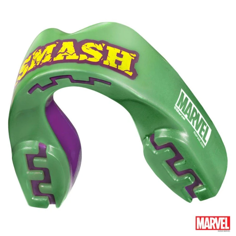 Image of Safejawz Marvel Sports Mouthguard - Green Green Junior