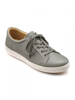 Image of Hotter Hotter Brooke Lace Up Casual Shoe Duck Egg