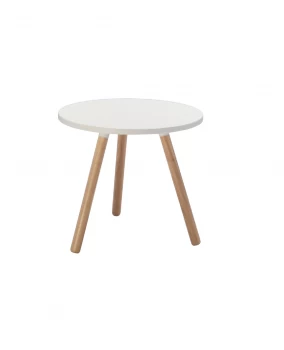 Image of Medium Tripod Table - White