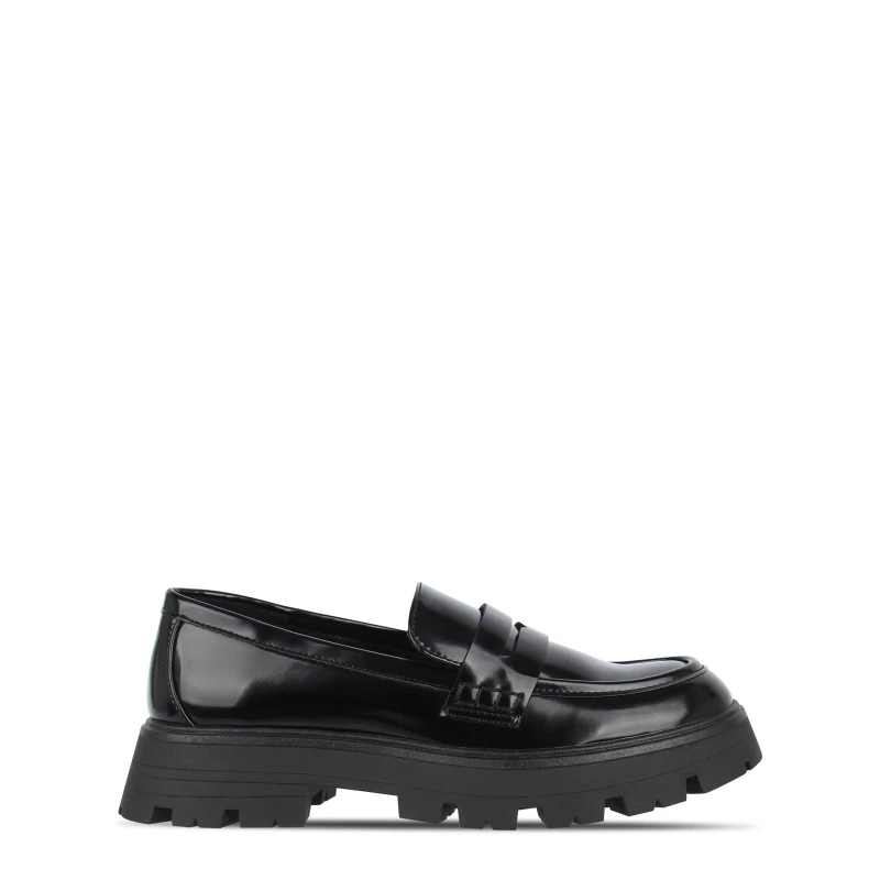 Image of Jack Wills Track Sole Loafers - Black 3