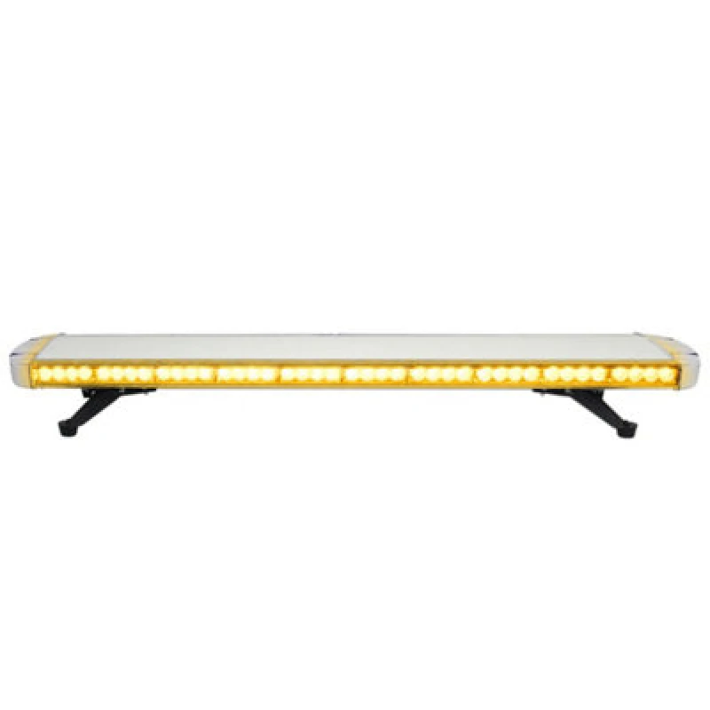 Image of Monstershop LED Amber Light Bar With Control Panel Flashing Beacon Grey