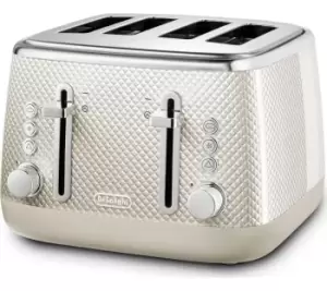 Image of DeLonghi Luminosa CTL4003WH 4 Slice Toaster