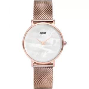 Image of Ladies Cluse Minuit La Perle Rose Gold Watch