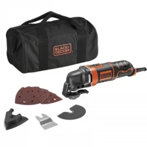 Image of Black and Decker MT280BA Oscillating Multi Tool 240v