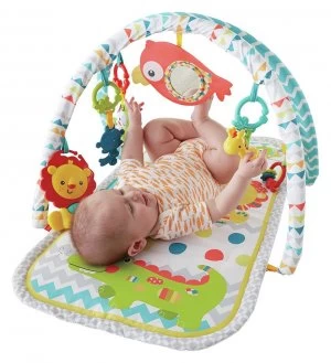 Image of Fisher Price Colourful Carnival 3 in 1 Musical Activity Gym
