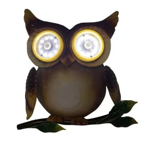 Image of Robert Dyas Solar PIR Owl Garden Light