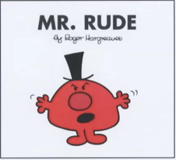 Image of Mr Rude by Roger Hargreaves Book