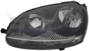 Image of TYC Headlights Left 20-0318-35-2 Headlamp,Headlight VW,Golf V Schragheck (1K1),Golf V Variant (1K5),Jetta Mk5 (1K)
