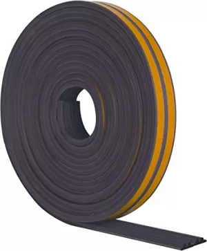 Image of Stormguard Silent Acoustic Door Seal Brown - 6m